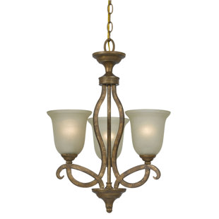 Go to store & view more images Deena 3-Light Shaded Chandelier by Darby Home Co