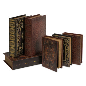 6 Piece Monte Cassino Book Box Collection Set
