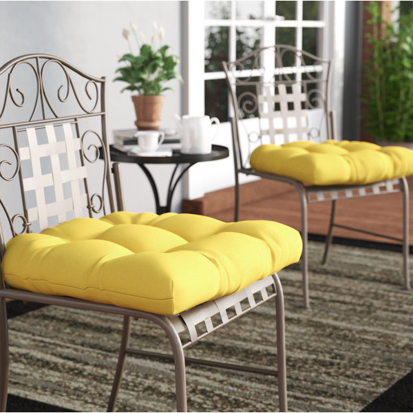 Darby Home Co Claiborne Indoor Outdoor Dining Chair Cushion Reviews Wayfair