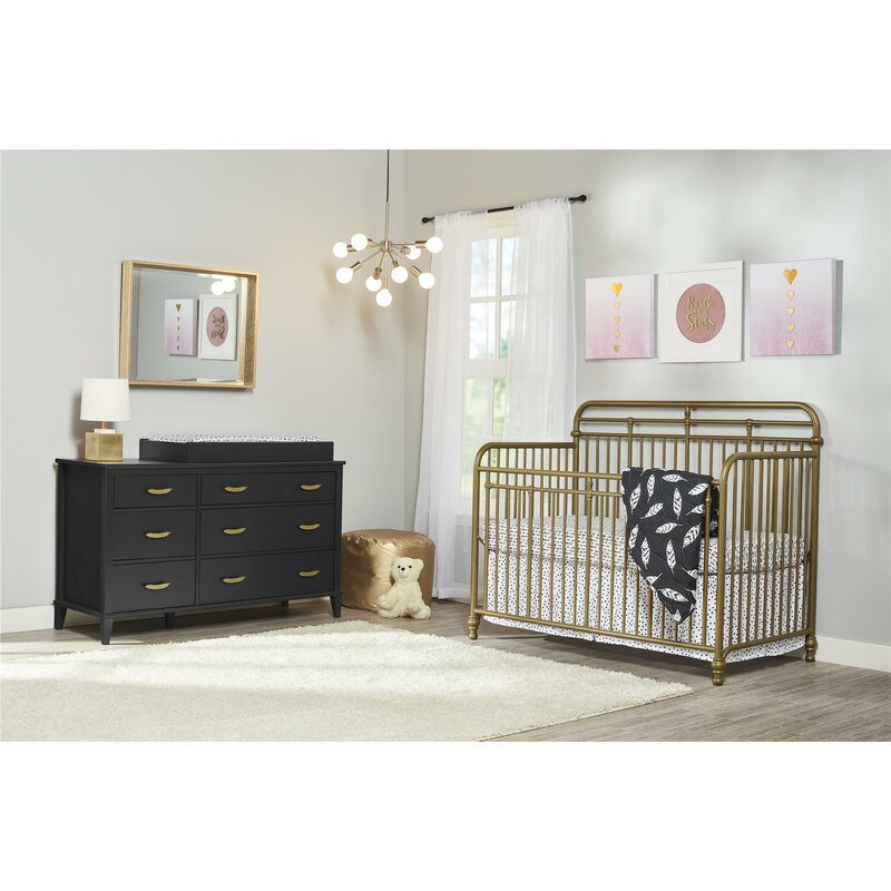 monarch hill hawken crib black