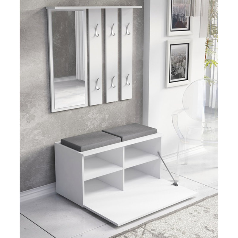 Garderoben-Set OPAL 2-tlg. - 17 Stories