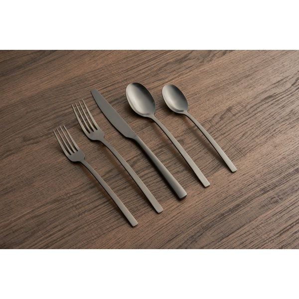Oneida Purity 20 Piece Service for 4 Stainless Flatware Set 