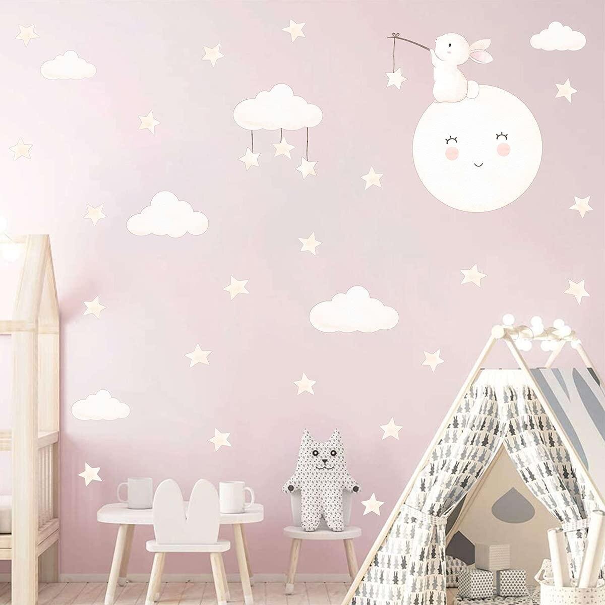 168 Triangles removable wall art stickers for Nursery or kids room Vinyl decal 