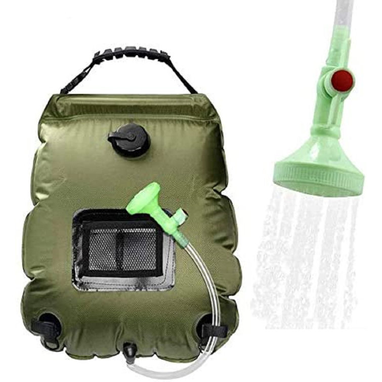 solar shower bag