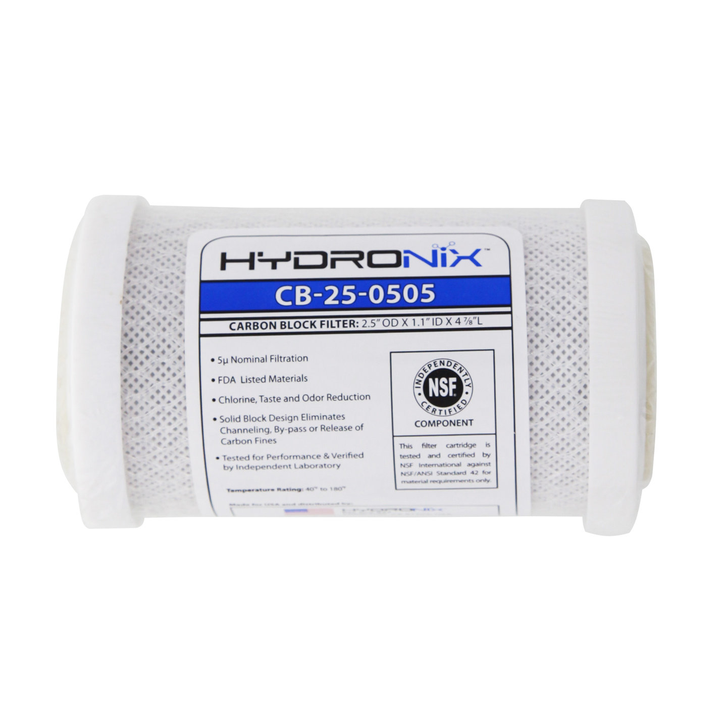 Hydronix Nsf Carbon Under Sink Replacement Filter Wayfair