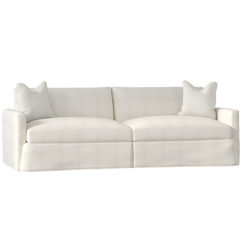 Klaussner Furniture Madison Xl Slipcovered Sofa Reviews Wayfair