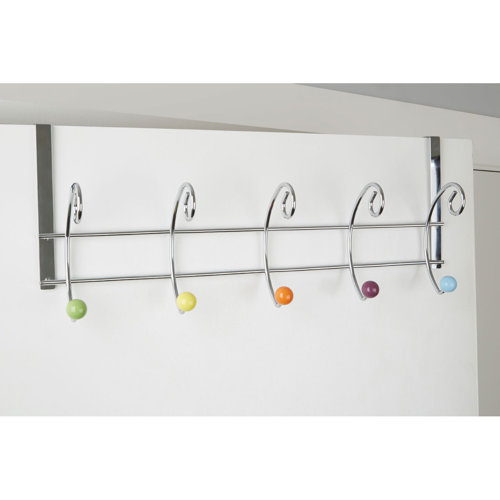 5 Hook Wall Mounted Coat Rack Symple Stuff