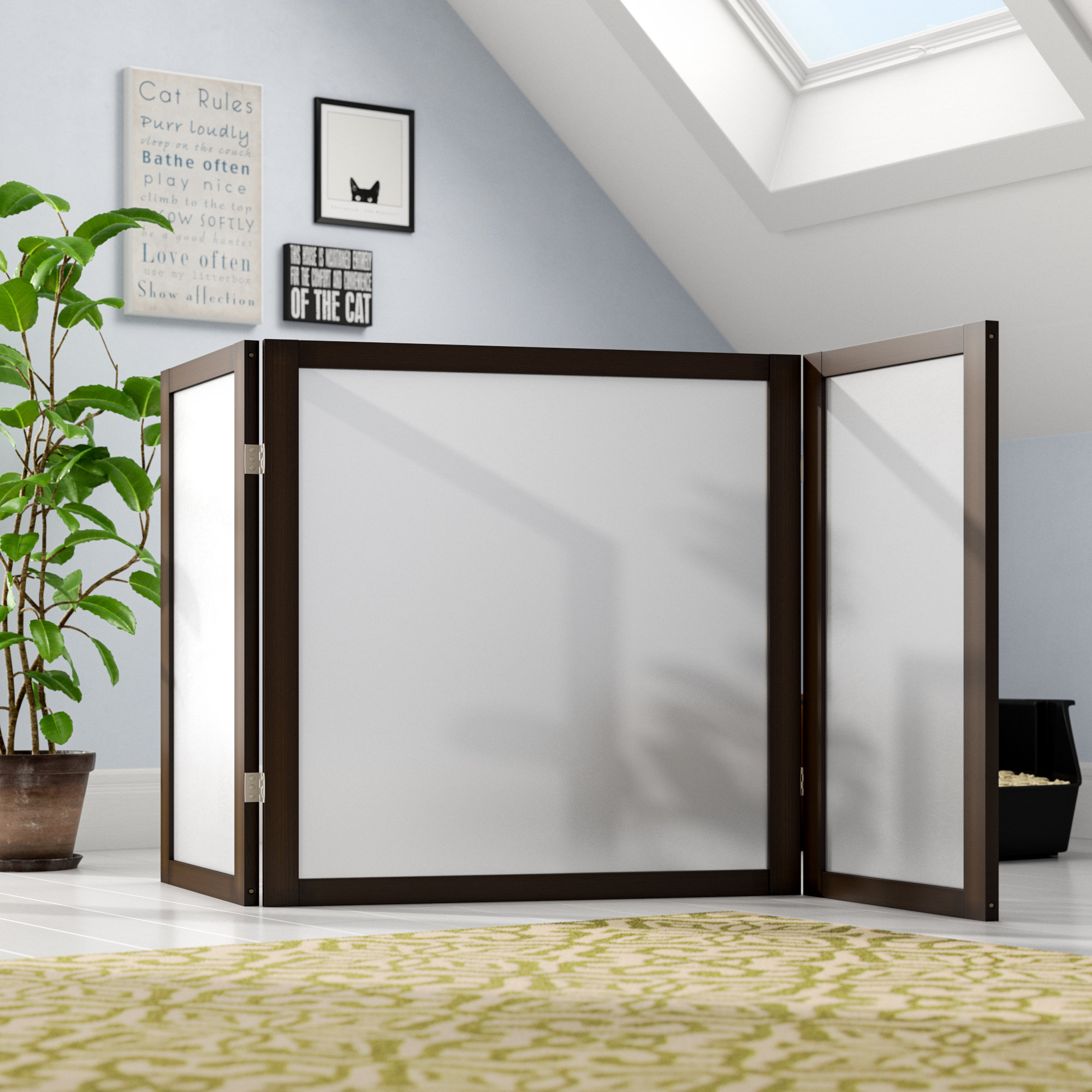 litter box privacy screen