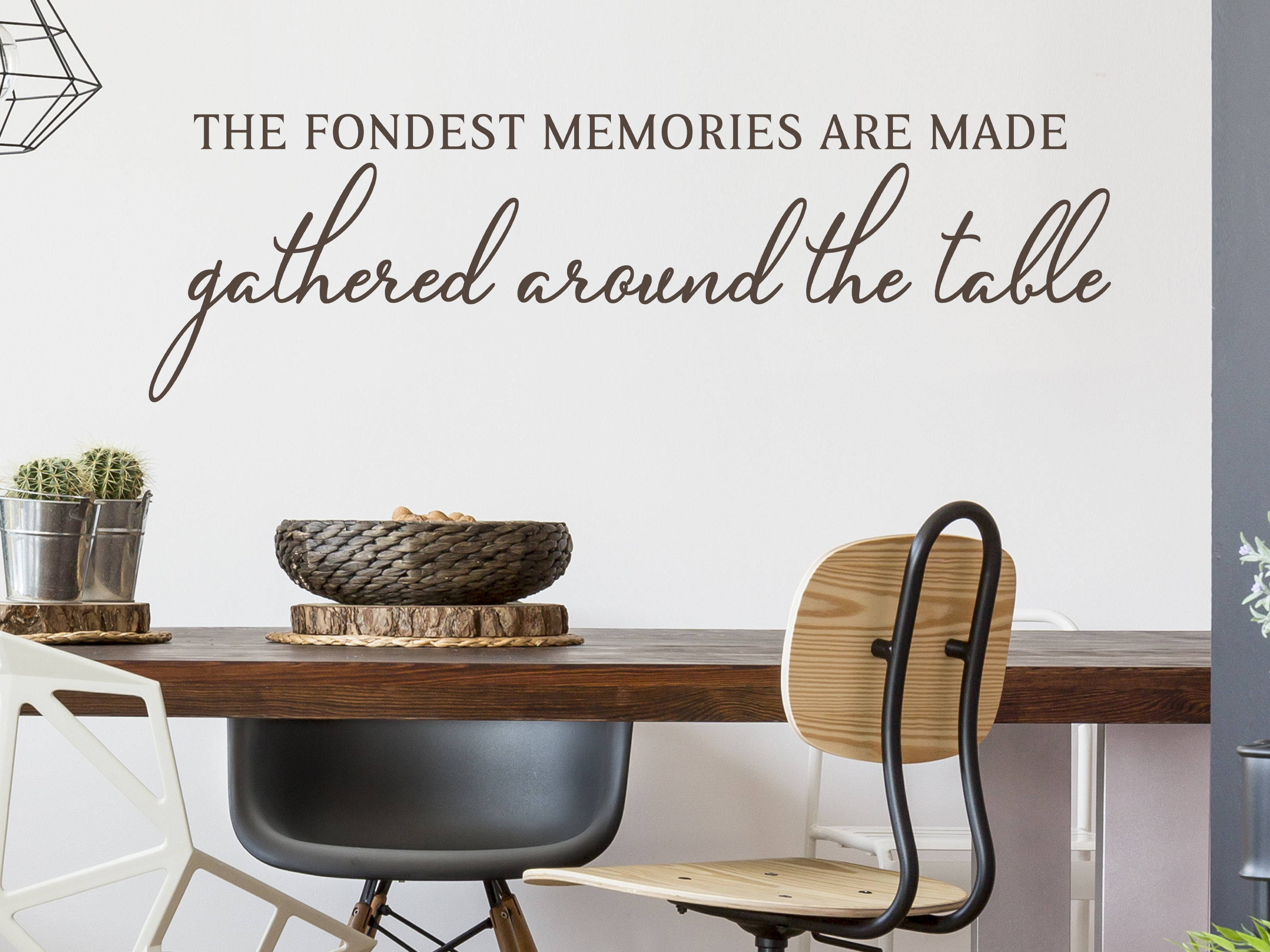Story Of Home Decals The Fondest Memories Are Made Gathered Around the