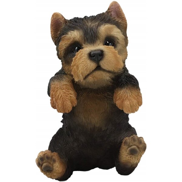 stuffed yorkie puppy