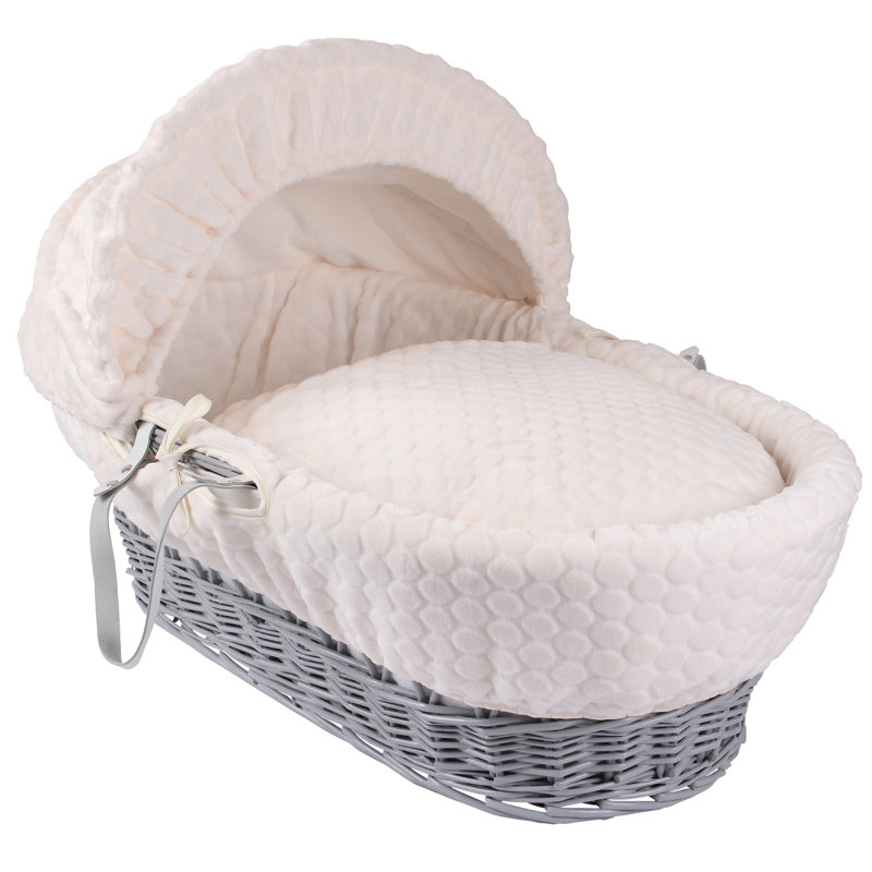 clair de lune marshmallow moses basket