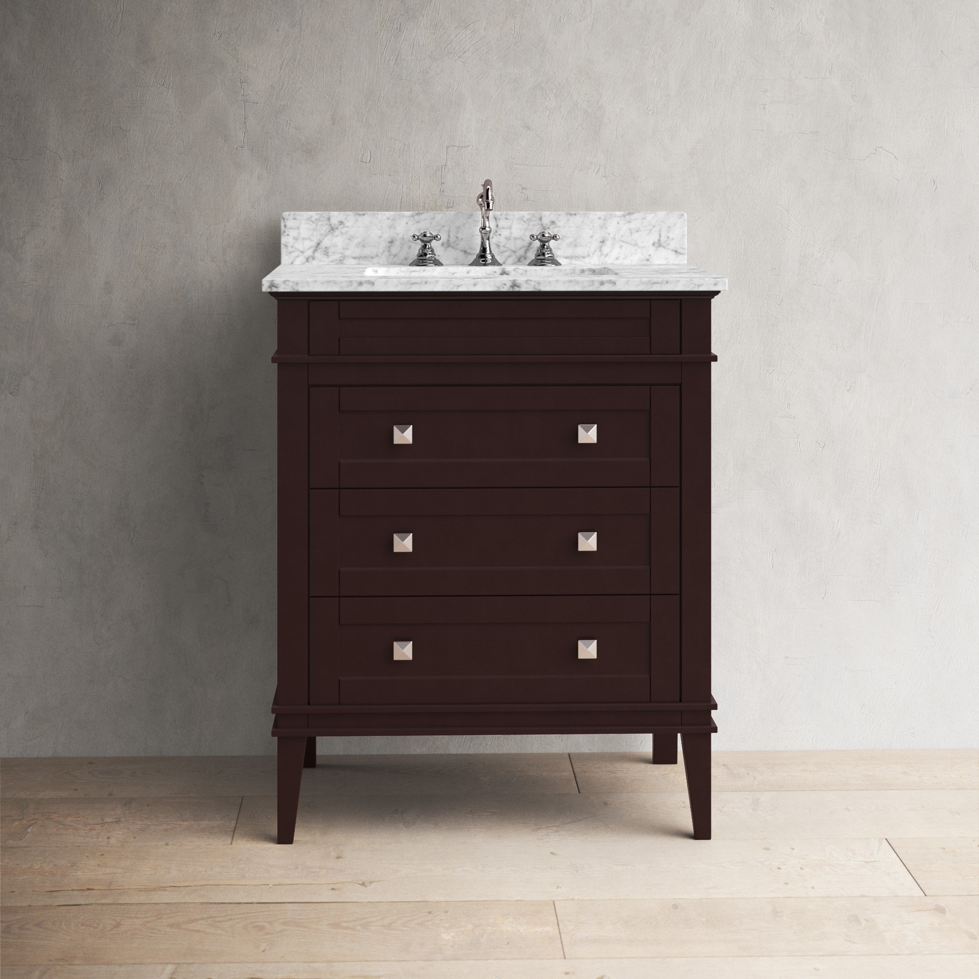 Frankfurt 30" Single Bathroom Vanity Set & Reviews Birch Lane