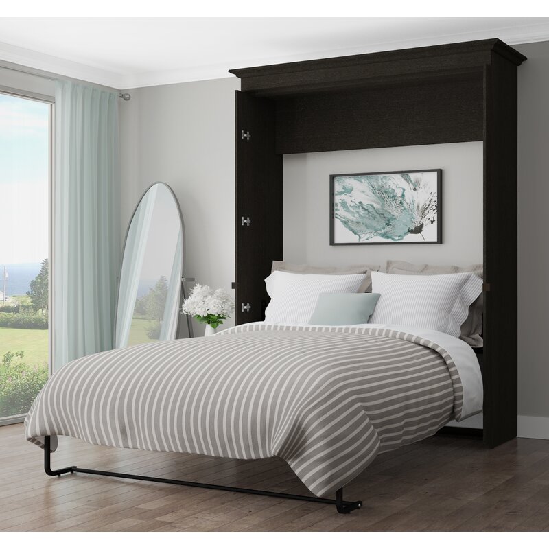 Bestar Versatile Queen Low Profile Murphy Bed | Wayfair