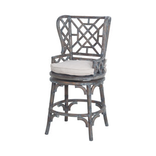 Kenley Bamboo Bar Stool by