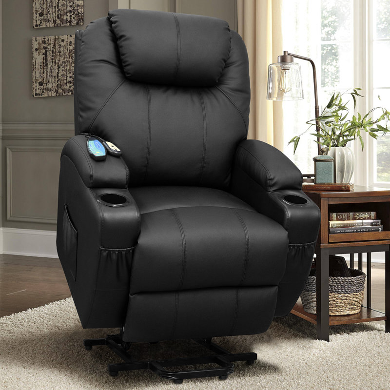 Latitude Run Ergonomic Electric Lift Assist Power Reclining Full Body Massage Chair Reviews Wayfair