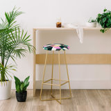 Dash and Ash Sunday Vibes 30 Bar Stool by East Urban Home