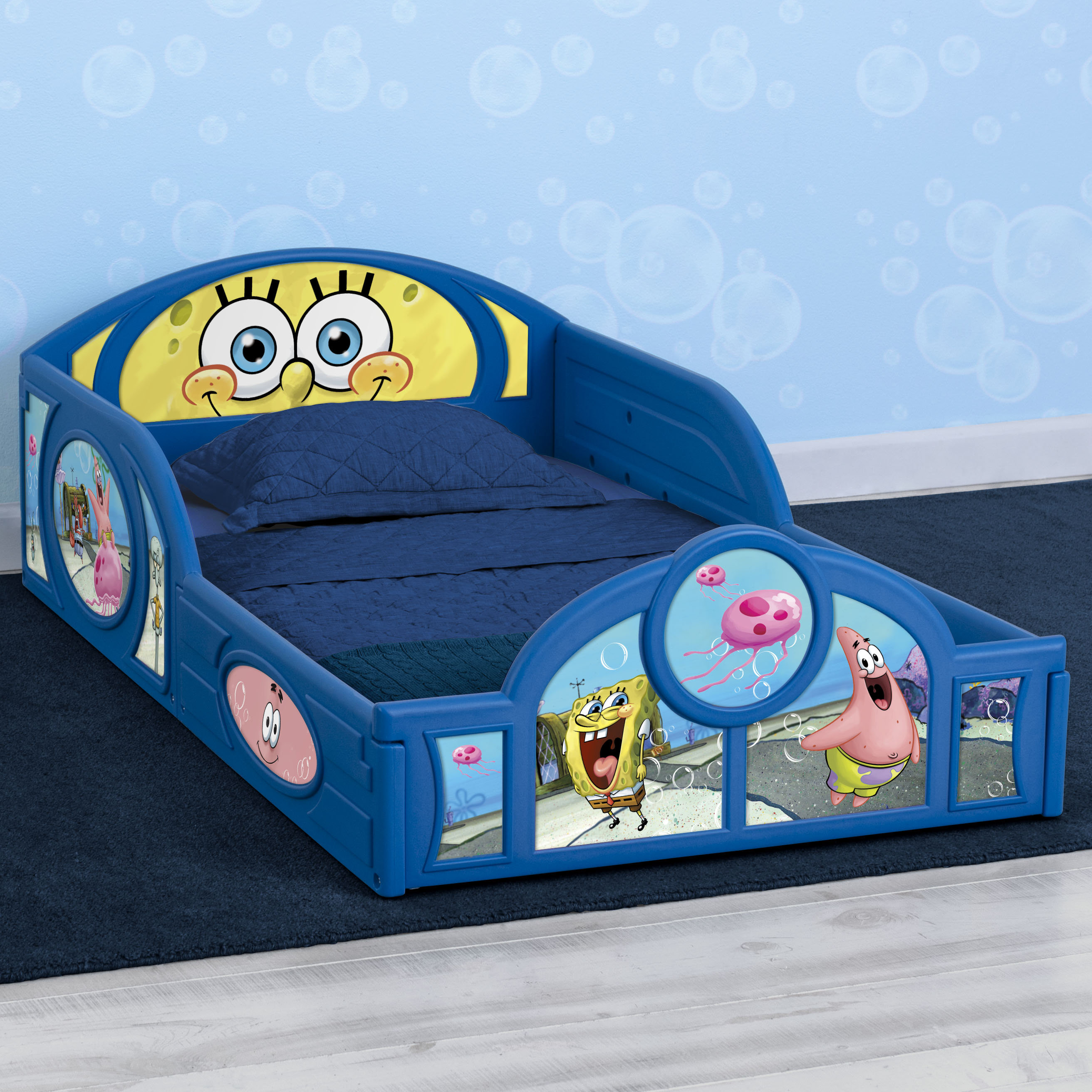 kids plastic bed