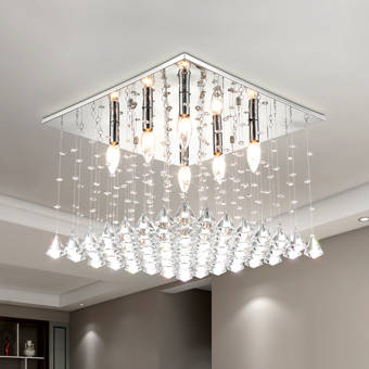 Mercer41 Chingford 8 Light Unique Chandelier Reviews Wayfair