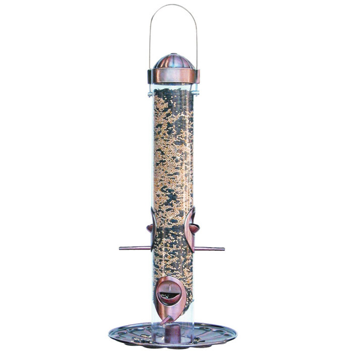 Birdscapes 2 In 1 Wild Bird Plastic Tube Bird Feeder Wayfair