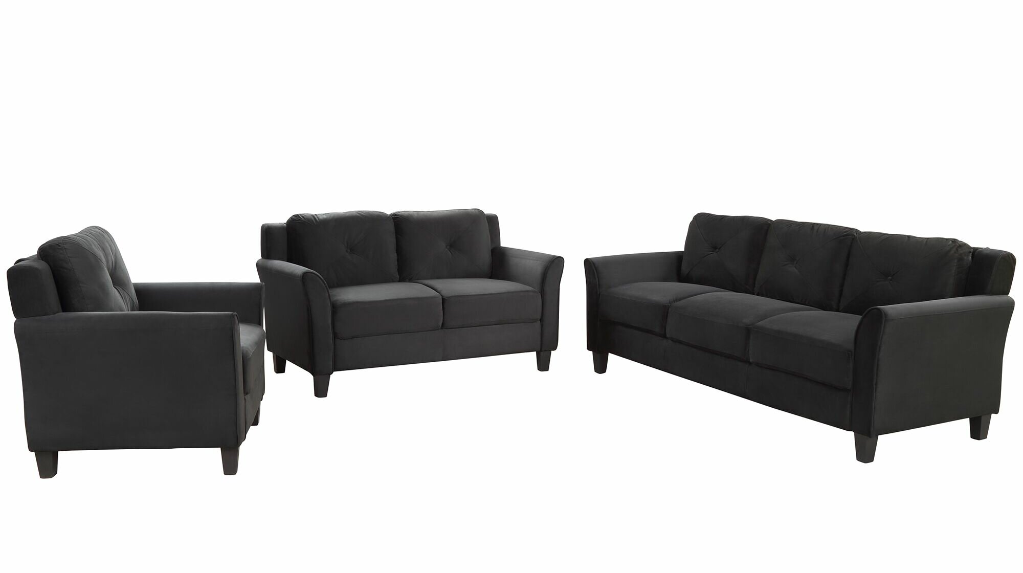 Zipcode Design Wistow 3 Piece Living Room Set Reviews Wayfair