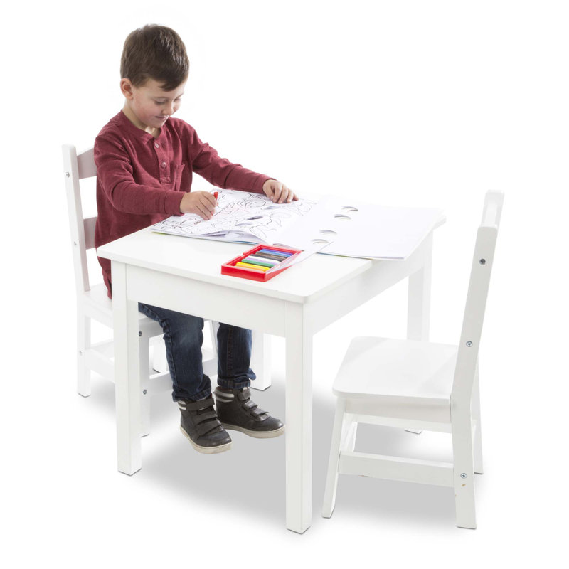melissa and doug table and chairs espresso