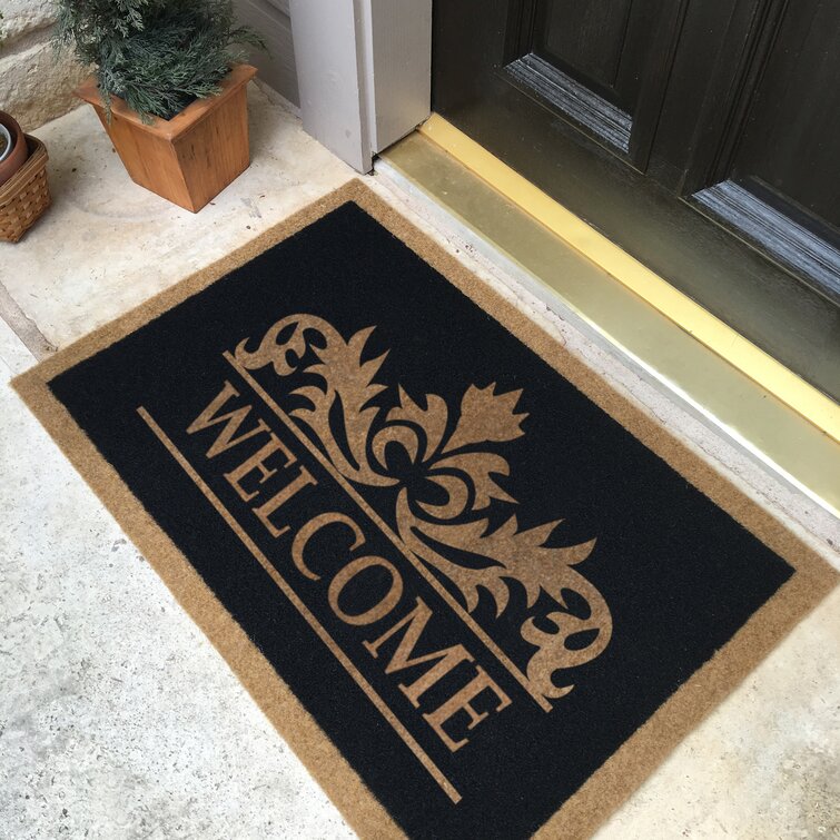 Personalised Doormat Grey  Door Mat Custom Doormat Indoor Outdoor Synthetic Coir