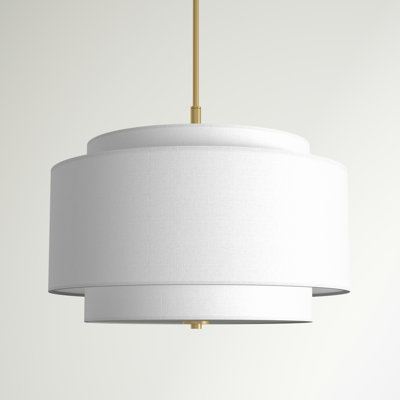 Koeller 3 - Light Shaded Drum Pendant