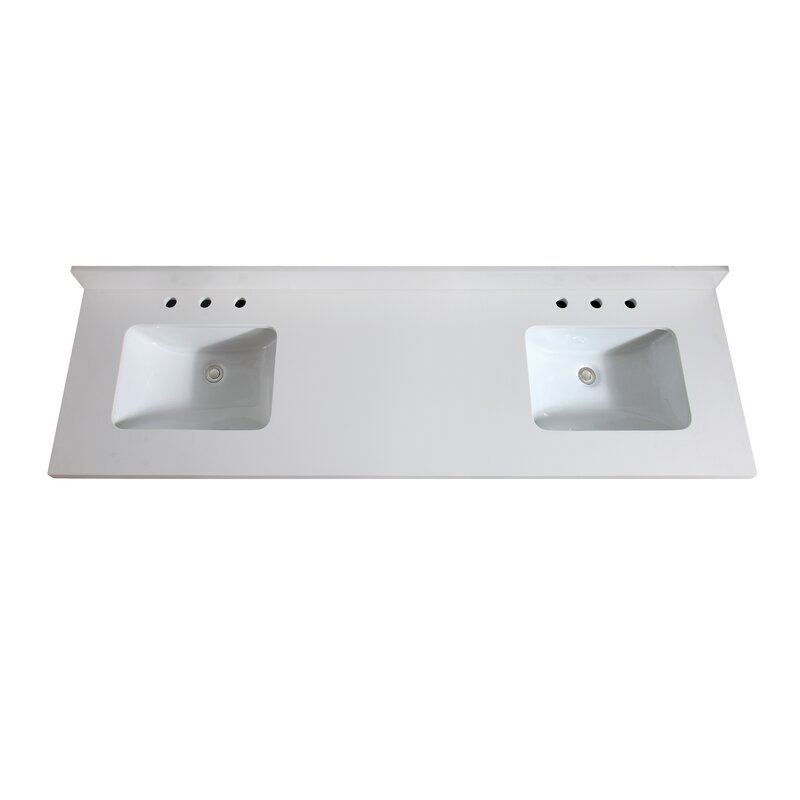 Avanity Quartz 73 Double Bathroom Vanity Top Wayfair