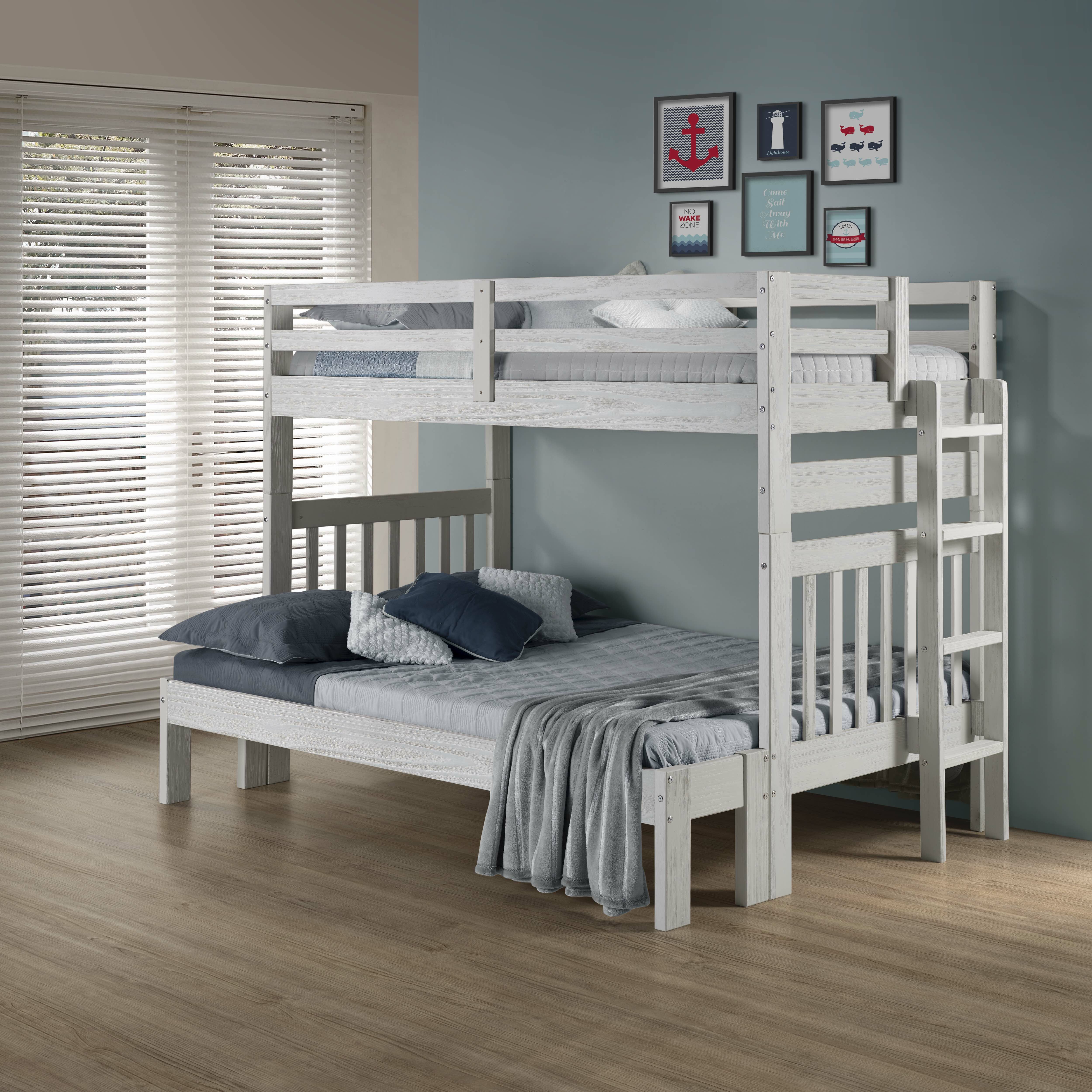 twin over full bunk bed weight limit