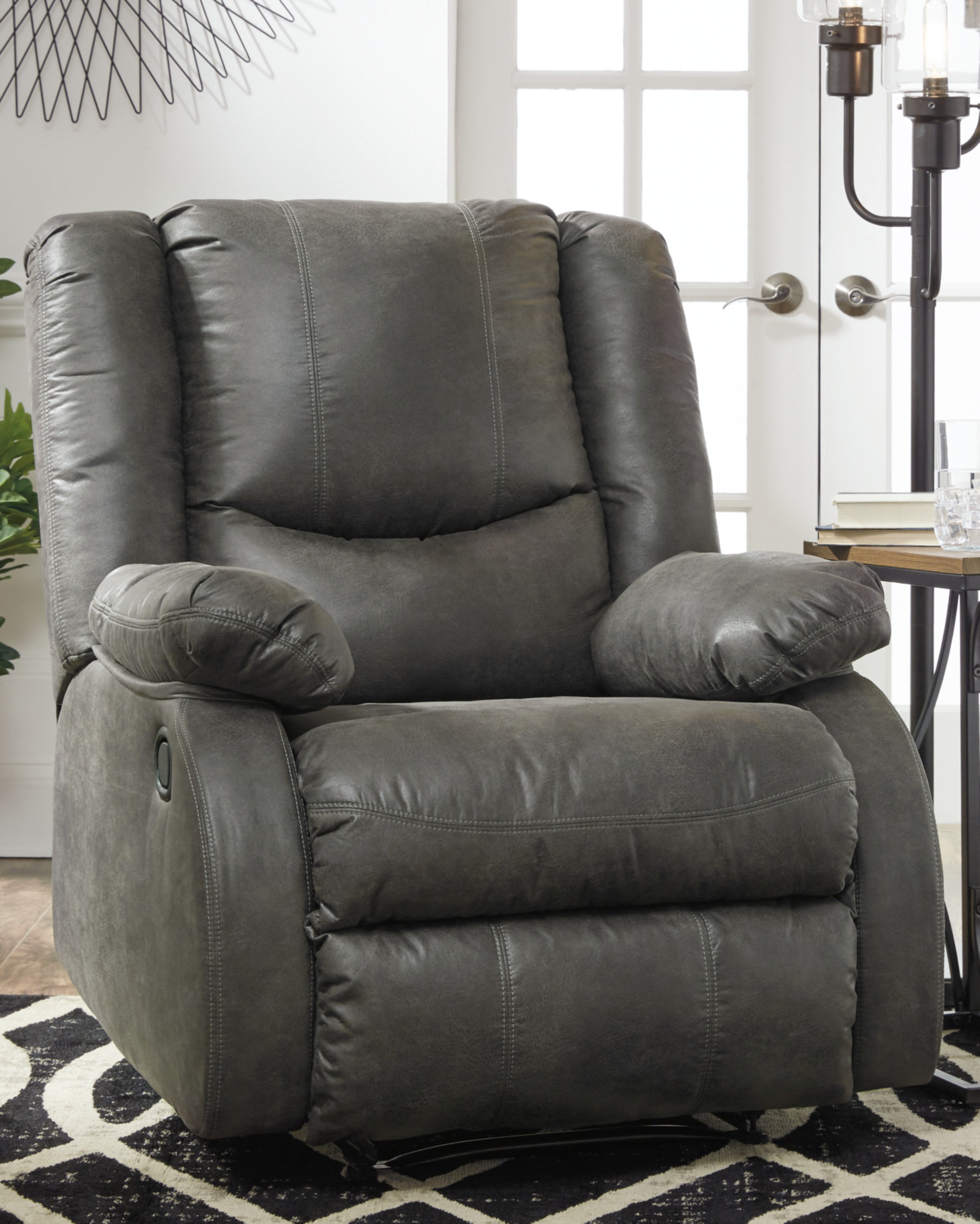 Lark Manor Pennside Vegan Leather Recliner & Reviews Wayfair