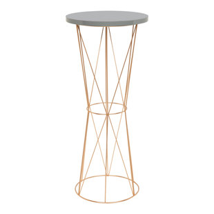 Small Round Metal Accent Table Wayfair Ca Save