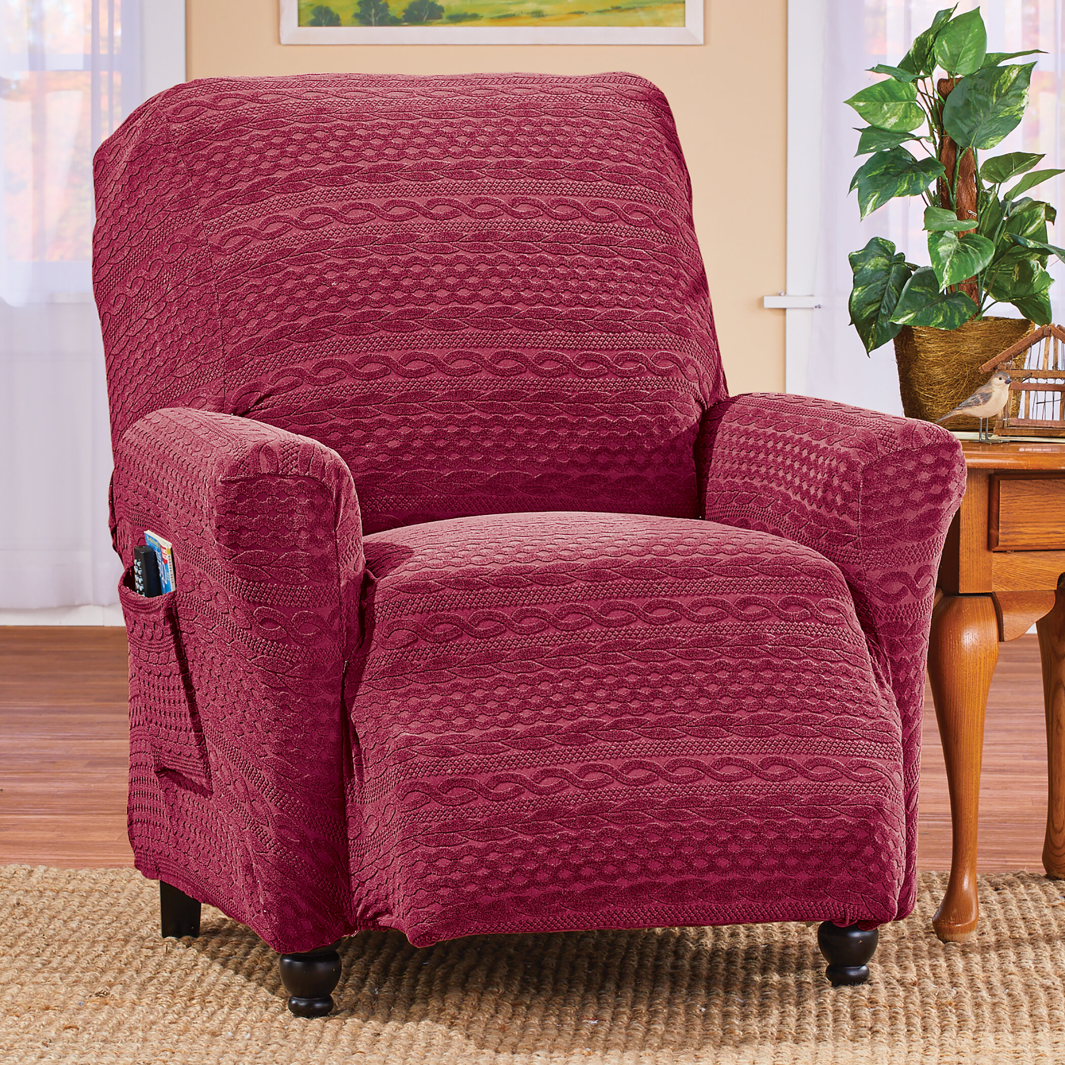 t cushion recliner slipcover