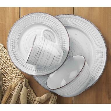 farmhouse white dinner plates