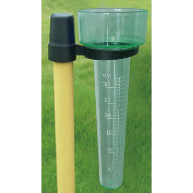 Garden Tools Set,Clear Rain Gauge Dual Scale Cone Rain Gauge Outdoor Rain Measuring Cup 