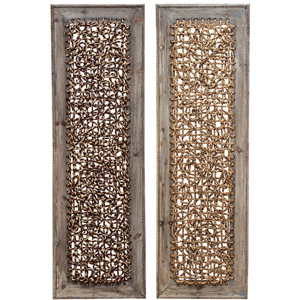 2 Piece Wood Wall Decor Set (Set of 2)