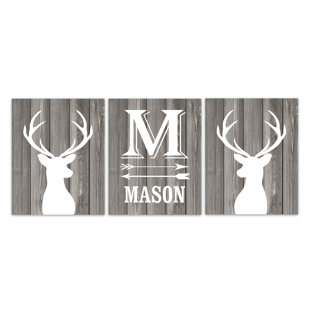 deer nursery art