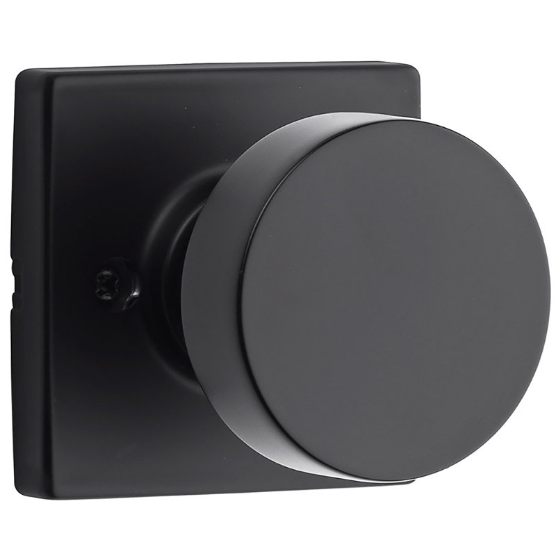 Kwikset Pismo Single Dummy Door Knob With Square Rosette Reviews Wayfair