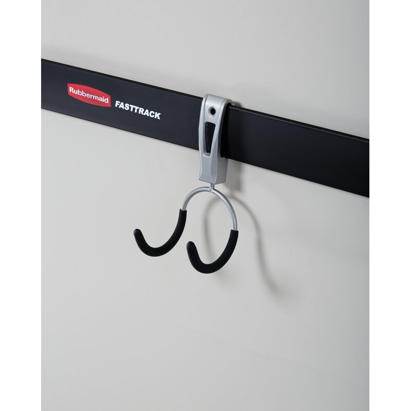 Rubbermaid Fasttrack Rail Compact Hook | Wayfair