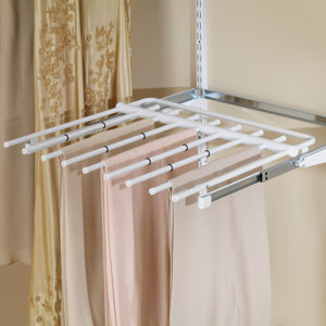 Configurations Closet Sliding Pants Rack
