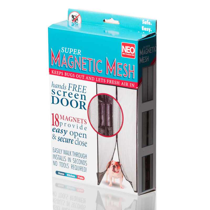 Tucker Murphy Pet Georgia Magic Mesh Magnetic Screen Door With