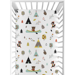 modern crib sheets
