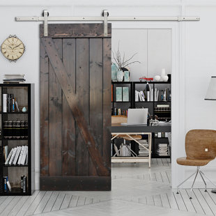 Barn Doors Paneled Wood Painted Stain Barn Door Without Installation Hardware Kit