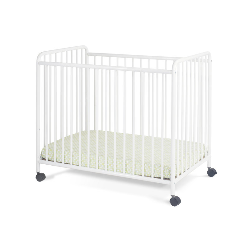 metal mini crib