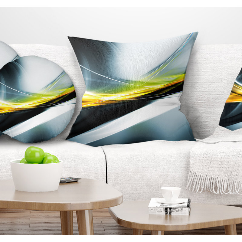 East Urban Home Abstract Elegant Color Pattern Pillow Wayfair