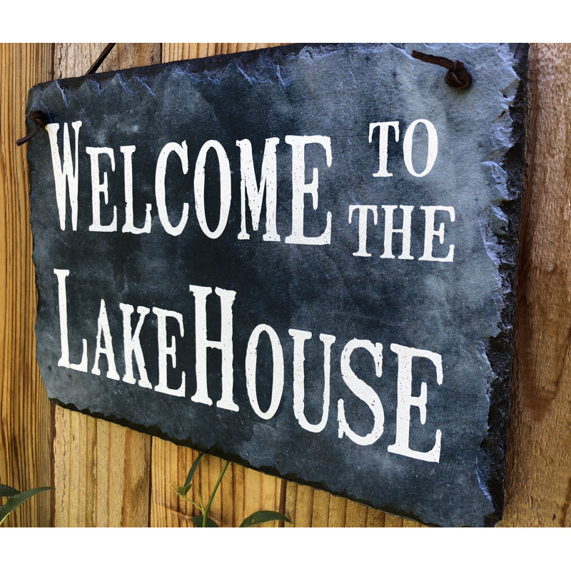 Sassysquirrelink Welcome To The Lake House Wall Decor Reviews