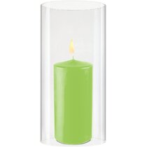 without base Candleholder or Lantern Tube for candle Varia Living Glass cylinder round bottomless for replacement in different sizes open ended for Hurricane