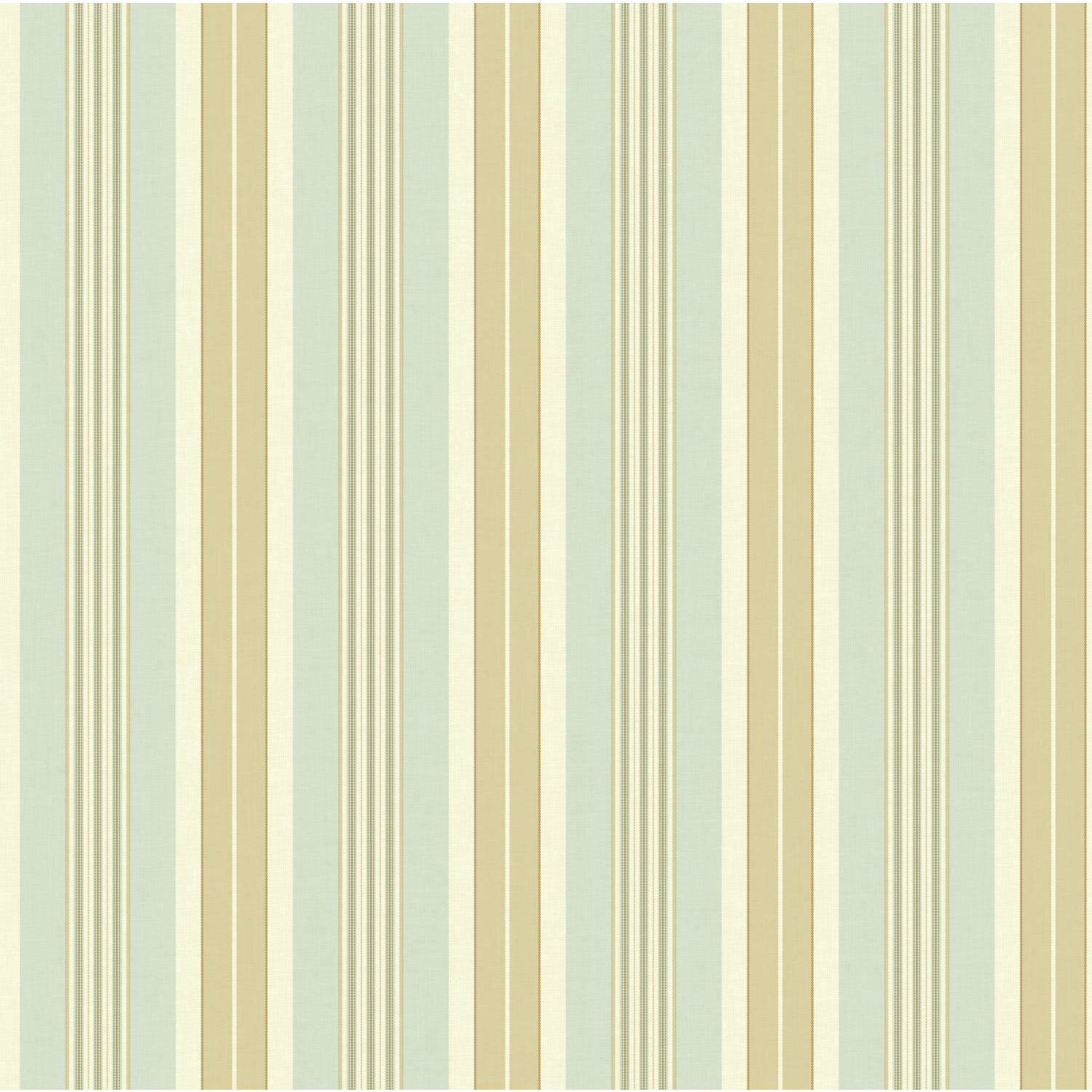 York Wallcoverings Waverly 33 X 20 5 Stripes Long Hill Roll Wallpaper Wayfair