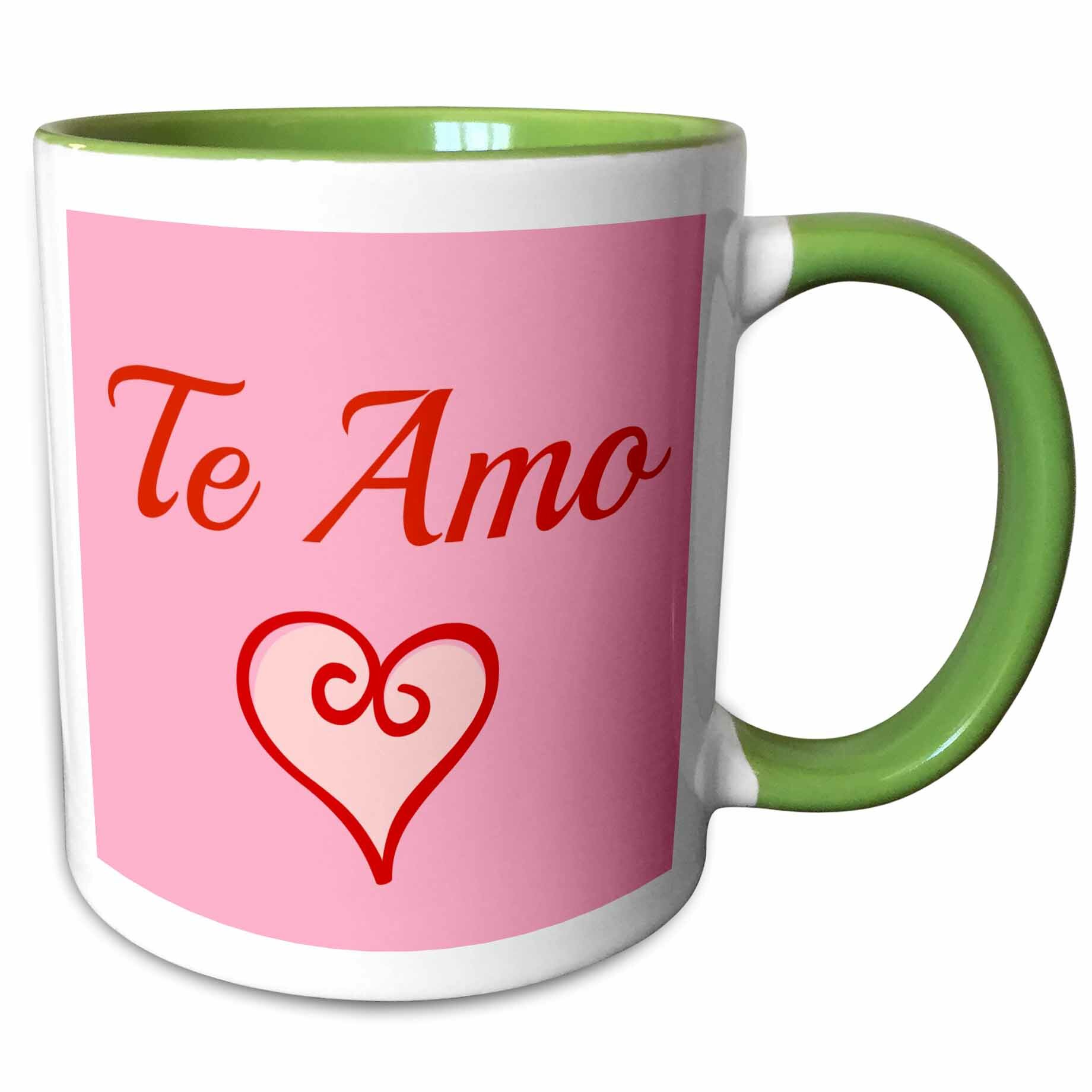 East Urban Home Te Amo I Love You In Spanish Coffee Mug Wayfair,How To Make Pina Coladas With Alcohol