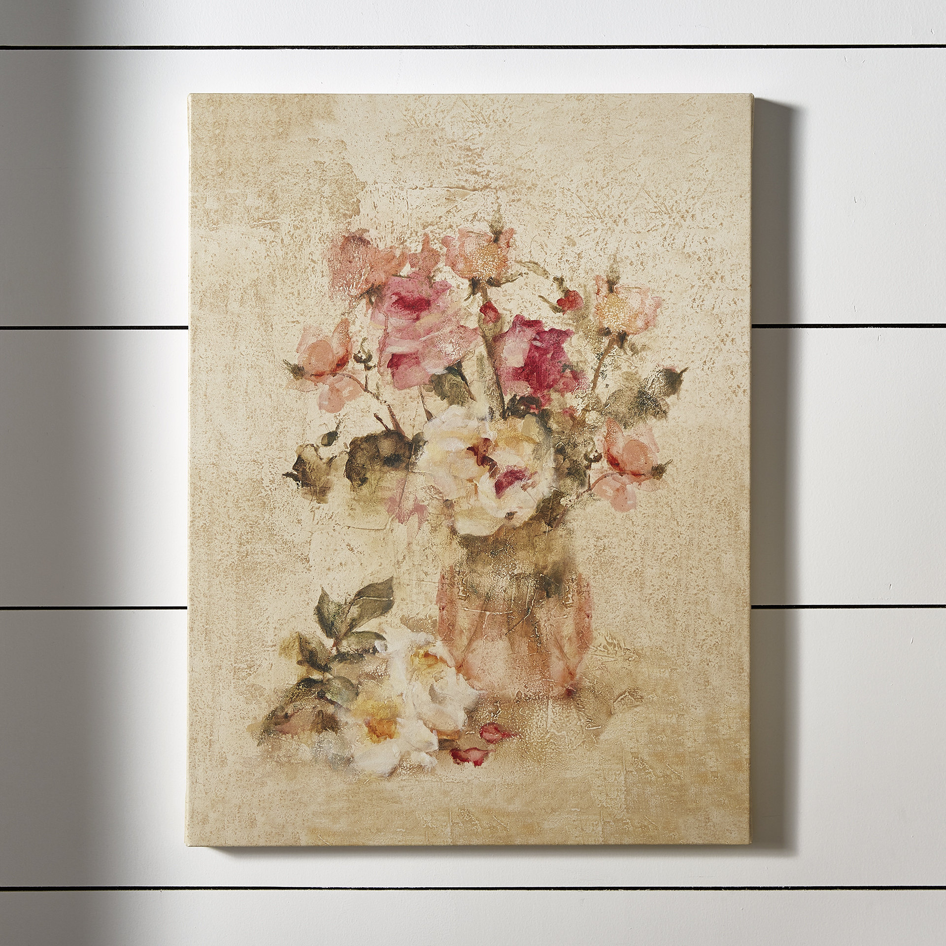 Winston Porter Rose Panel I by Cheri Blum - Print on Canvas & Reviews |  Wayfair