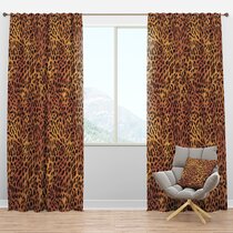 Wayfair | 95 Inch and 96 Inch Animal Print Curtains & Drapes You'll Love in  2023